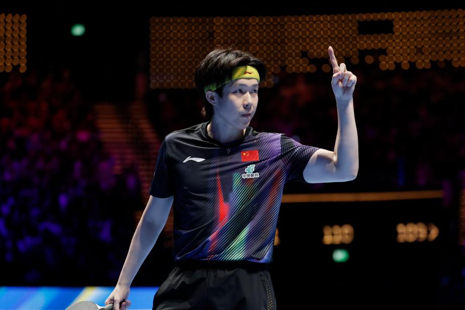 [图]王楚钦4-1淘汰雨果·卡尔德拉诺 将与松岛辉空争冠